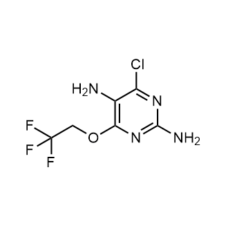 4-Chloro-6-(2,2,2-trifluoroethoxy)pyrimidine-2,5-diamine|CS-0887262