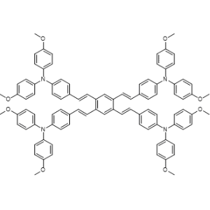 4,4',4'',4'''-((1E,1'E,1''E,1'''E)-Benzene-1,2,4,5-tetrayltetrakis(ethene-2,1-diyl))tetrakis(N,N-bis(4-methoxyphenyl)aniline)|CS-0887405
