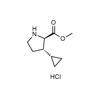 Methyl (2R,3S)-3-cyclopropylpyrrolidine-2-carboxylate hydrochloride|CS-0887406