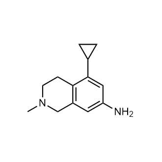 5-Cyclopropyl-2-methyl-1,2,3,4-tetrahydroisoquinolin-7-amine|CS-0887496