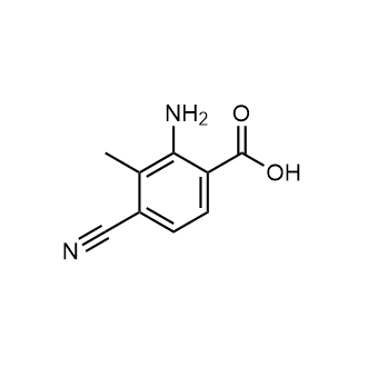 2-Amino-4-cyano-3-methylbenzoic acid|CS-0887512