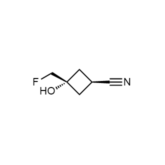 trans-3-(Fluoromethyl)-3-hydroxycyclobutane-1-carbonitrile|CS-0887804