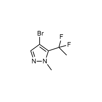 4-Bromo-5-(1,1-difluoroethyl)-1-methyl-1H-pyrazole|CS-0887862