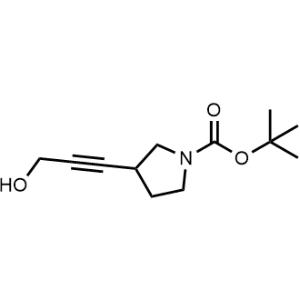 tert-Butyl 3-(3-hydroxyprop-1-yn-1-yl)pyrrolidine-1-carboxylate|CS-0887944
