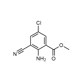 Methyl 2-amino-5-chloro-3-cyanobenzoate|CS-0888169