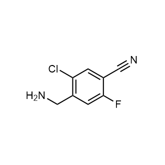 4-(Aminomethyl)-5-chloro-2-fluorobenzonitrile|CS-0888252
