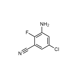 3-Amino-5-chloro-2-fluorobenzonitrile|CS-0888254