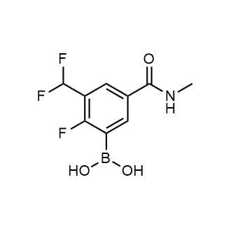 (3-(Difluoromethyl)-2-fluoro-5-(methylcarbamoyl)phenyl)boronic acid|CS-0888468