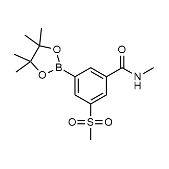 N-Methyl-3-(methylsulfonyl)-5-(4,4,5,5-tetramethyl-1,3,2-dioxaborolan-2-yl)benzamide|CS-0888474