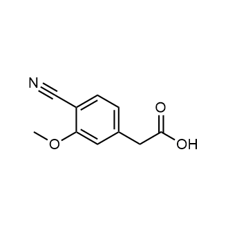 2-(4-Cyano-3-methoxyphenyl)acetic acid|CS-0888534
