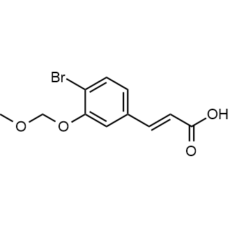 (E)-3-(4-Bromo-3-(methoxymethoxy)phenyl)acrylic acid|CS-0888546