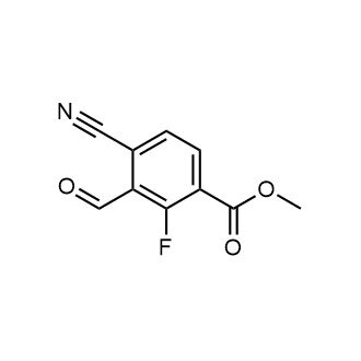 Methyl 4-cyano-2-fluoro-3-formylbenzoate|CS-0888582