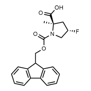 (2R,4S)-1-(((9H-Fluoren-9-yl)methoxy)carbonyl)-4-fluoro-2-methylpyrrolidine-2-carboxylic acid|CS-0888657