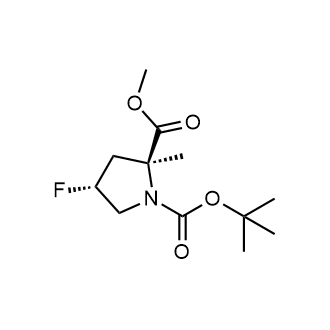 1-(tert-Butyl) 2-methyl (2S,4R)-4-fluoro-2-methylpyrrolidine-1,2-dicarboxylate|CS-0888659
