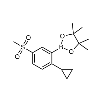 2-(2-Cyclopropyl-5-(methylsulfonyl)phenyl)-4,4,5,5-tetramethyl-1,3,2-dioxaborolane|CS-0888719