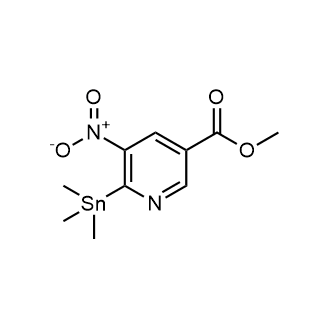 Methyl 5-nitro-6-(trimethylstannyl)nicotinate|CS-0888745