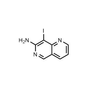 8-Iodo-1,6-naphthyridin-7-amine|CS-0889479