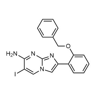 2-(2-(Benzyloxy)phenyl)-6-iodoimidazo[1,2-a]pyrimidin-7-amine|CS-0889524