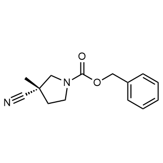 Benzyl (S)-3-cyano-3-methylpyrrolidine-1-carboxylate|CS-0889529