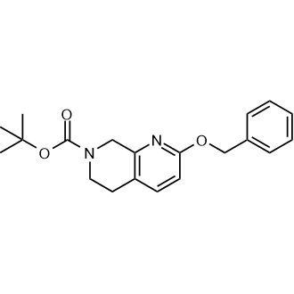 tert-Butyl 2-(benzyloxy)-5,8-dihydro-1,7-naphthyridine-7(6H)-carboxylate|CS-0889685