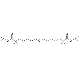 Di-tert-butyl 1,1'-(oxybis(pentane-5,1-diyl))bis(cyclopropane-1-carboxylate)|CS-0889922