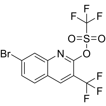 7-Bromo-3-(trifluoromethyl)quinolin-2-yl trifluoromethanesulfonate|CS-0890074