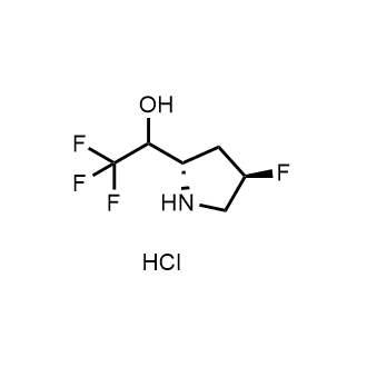 2,2,2-Trifluoro-1-((2S,4R)-4-fluoropyrrolidin-2-yl)ethan-1-ol hydrochloride|CS-0890229