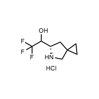 2,2,2-Trifluoro-1-((S)-5-azaspiro[2.4]heptan-6-yl)ethan-1-ol hydrochloride|CS-0890235
