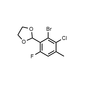 2-(2-Bromo-3-chloro-6-fluoro-4-methylphenyl)-1,3-dioxolane|CS-0890236