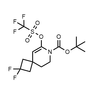 tert-Butyl 2,2-difluoro-6-(((trifluoromethyl)sulfonyl)oxy)-7-azaspiro[3.5]non-5-ene-7-carboxylate|CS-0890267