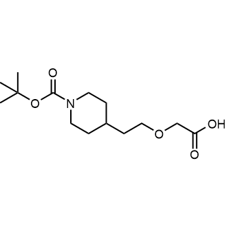 2-(2-(1-(tert-Butoxycarbonyl)piperidin-4-yl)ethoxy)acetic acid|CS-0890279