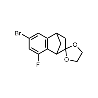 6'-Bromo-8'-fluoro-3',4'-dihydro-1'H-spiro[[1,3]dioxolane-2,2'-[1,4]methanonaphthalene]|CS-0890460