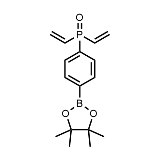 (4-(4,4,5,5-Tetramethyl-1,3,2-dioxaborolan-2-yl)phenyl)divinylphosphine oxide|CS-0890498