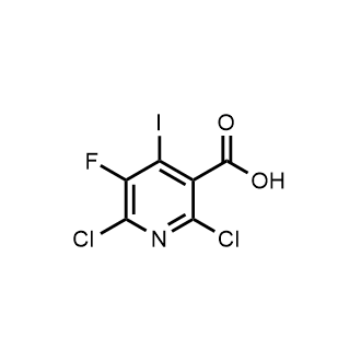 2,6-Dichloro-5-fluoro-4-iodonicotinic acid|CS-0890510