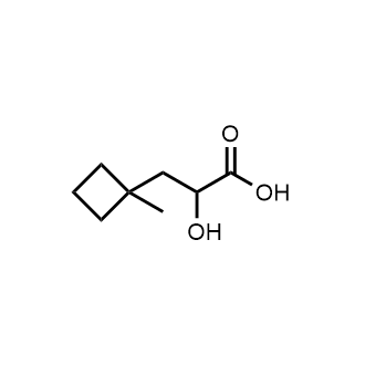 2-Hydroxy-3-(1-methylcyclobutyl)propanoic acid|CS-0890520