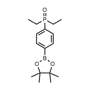 Diethyl(4-(4,4,5,5-tetramethyl-1,3,2-dioxaborolan-2-yl)phenyl)phosphine oxide|CS-0890548