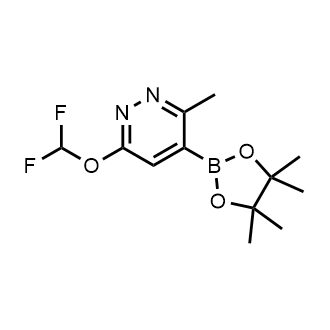 6-(Difluoromethoxy)-3-methyl-4-(4,4,5,5-tetramethyl-1,3,2-dioxaborolan-2-yl)pyridazine|CS-0890647