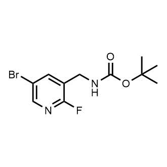 tert-Butyl ((5-bromo-2-fluoropyridin-3-yl)methyl)carbamate|CS-0890695