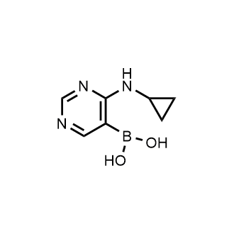 (4-(Cyclopropylamino)pyrimidin-5-yl)boronic acid|CS-0890787