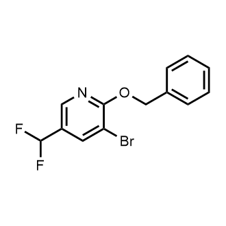 2-(Benzyloxy)-3-bromo-5-(difluoromethyl)pyridine|CS-0890991