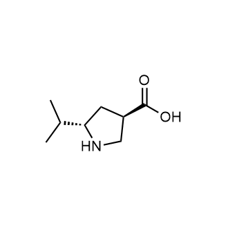 (3R,5S)-5-Isopropylpyrrolidine-3-carboxylic acid|CS-0891022