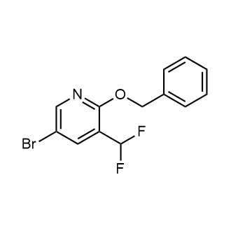 2-(Benzyloxy)-5-bromo-3-(difluoromethyl)pyridine|CS-0891033