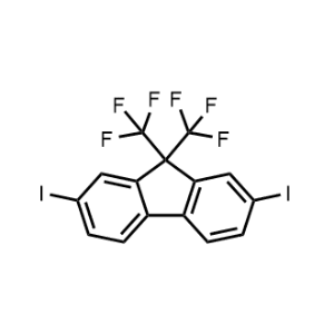 2,7-Diiodo-9,9-bis(trifluoromethyl)fluorene|CS-0891243