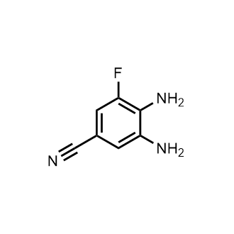3,4-Diamino-5-fluorobenzonitrile|CS-0891345