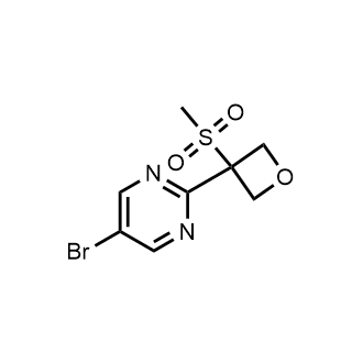 5-Bromo-2-(3-(methylsulfonyl)oxetan-3-yl)pyrimidine|CS-0891626