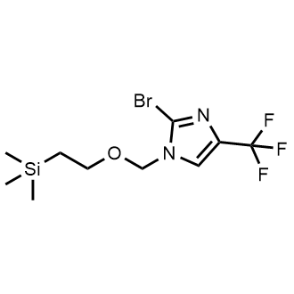 2-Bromo-4-(trifluoromethyl)-1-((2-(trimethylsilyl)ethoxy)methyl)-1H-imidazole|CS-0892002