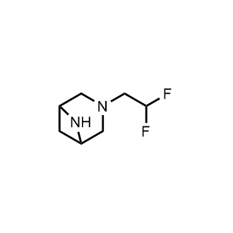 3-(2,2-Difluoroethyl)-3,6-diazabicyclo[3.1.1]heptane|CS-0892049