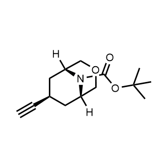 tert-Butyl (1R,5S,7r)-7-ethynyl-3-oxa-9-azabicyclo[3.3.1]nonane-9-carboxylate|CS-0892434
