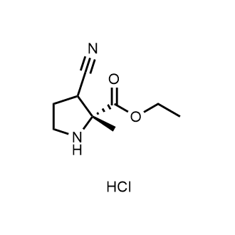 Ethyl (2R)-3-cyano-2-methylpyrrolidine-2-carboxylate hydrochloride|CS-0892457