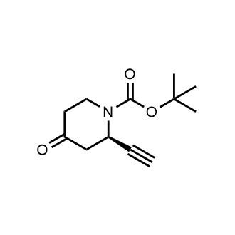 tert-Butyl (R)-2-ethynyl-4-oxopiperidine-1-carboxylate|CS-0892480